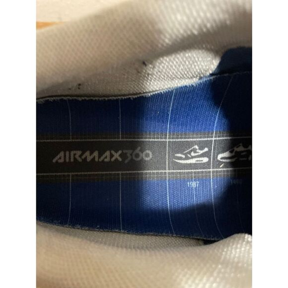 Nike Air Max 360 310908-402 Blue/White Athletic Shoes Men\'s Sz 11 Vintage main image 5